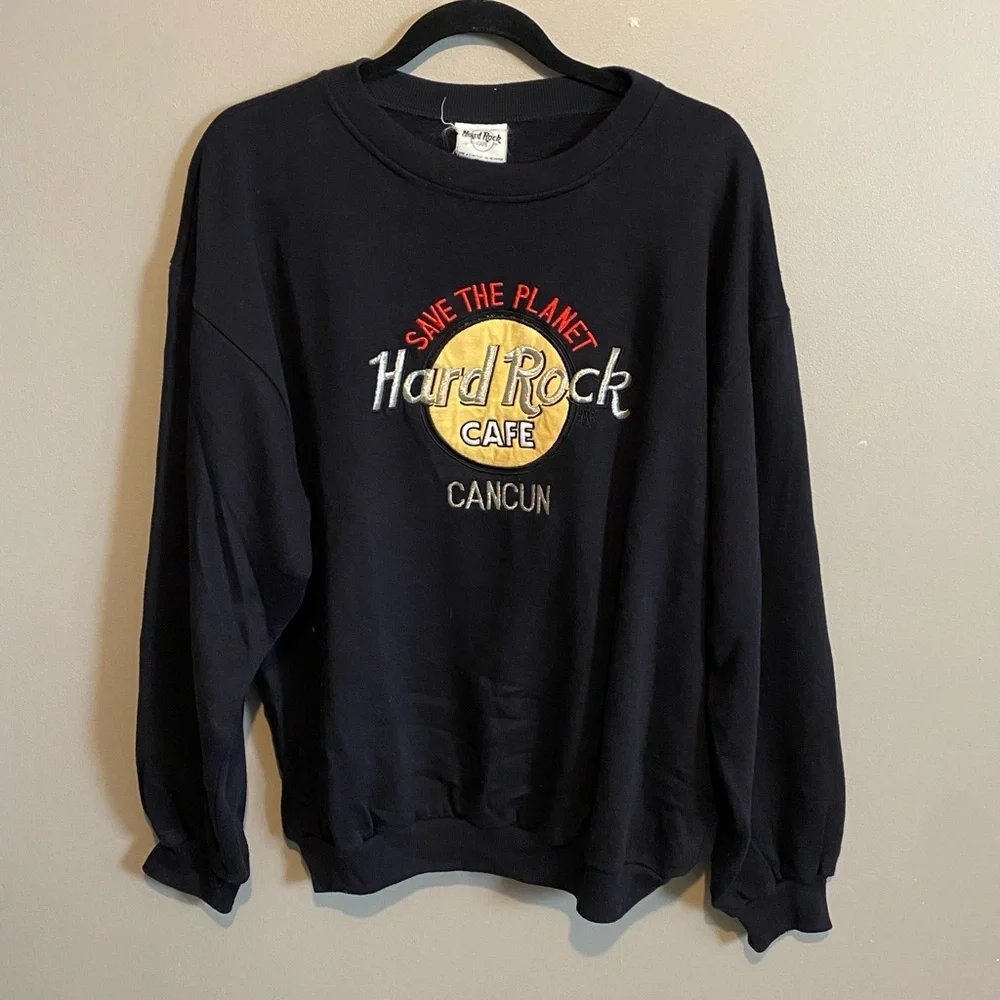 Hard Rock Cafe Cancun Sweater - Picture 1 of 3